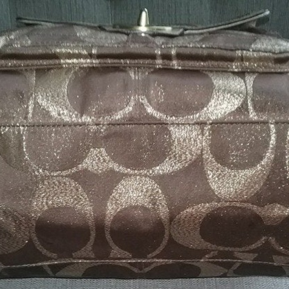 Coach Hamptons Signature Lurex Tote, VGC - Picture 5 of 8